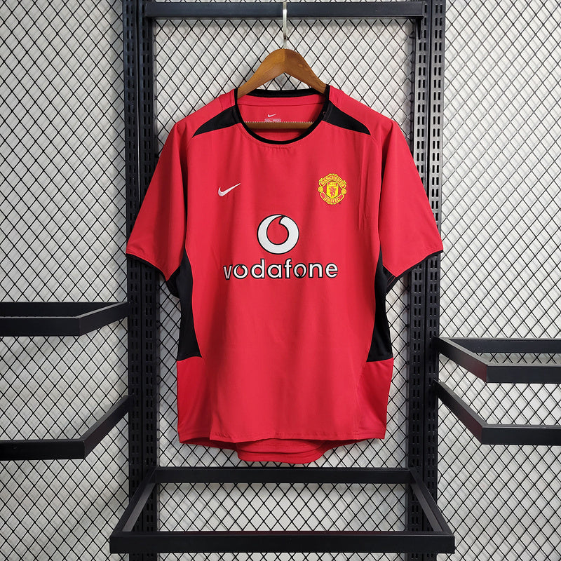 Camisa Retrô Manchester United 2002-04 Home