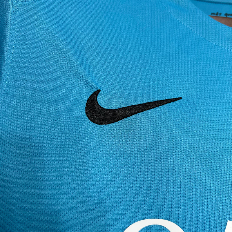 Camisa Retrô Barcelona 2015-16 Azul