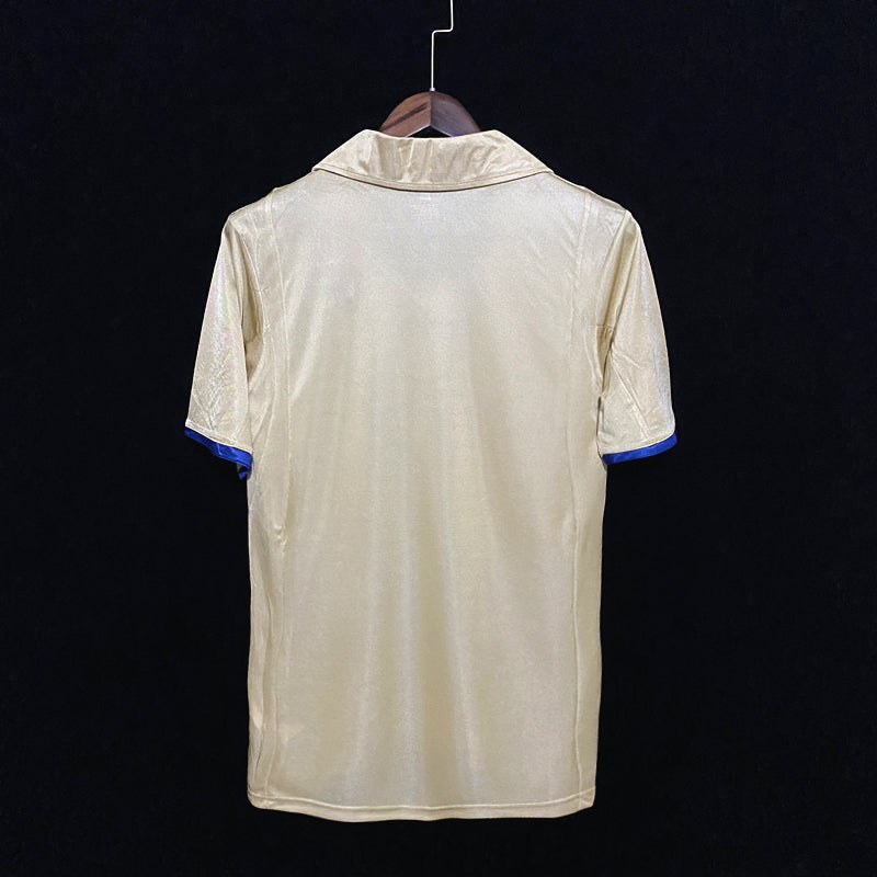 Camisa Retrô Barcelona 2002 Creme