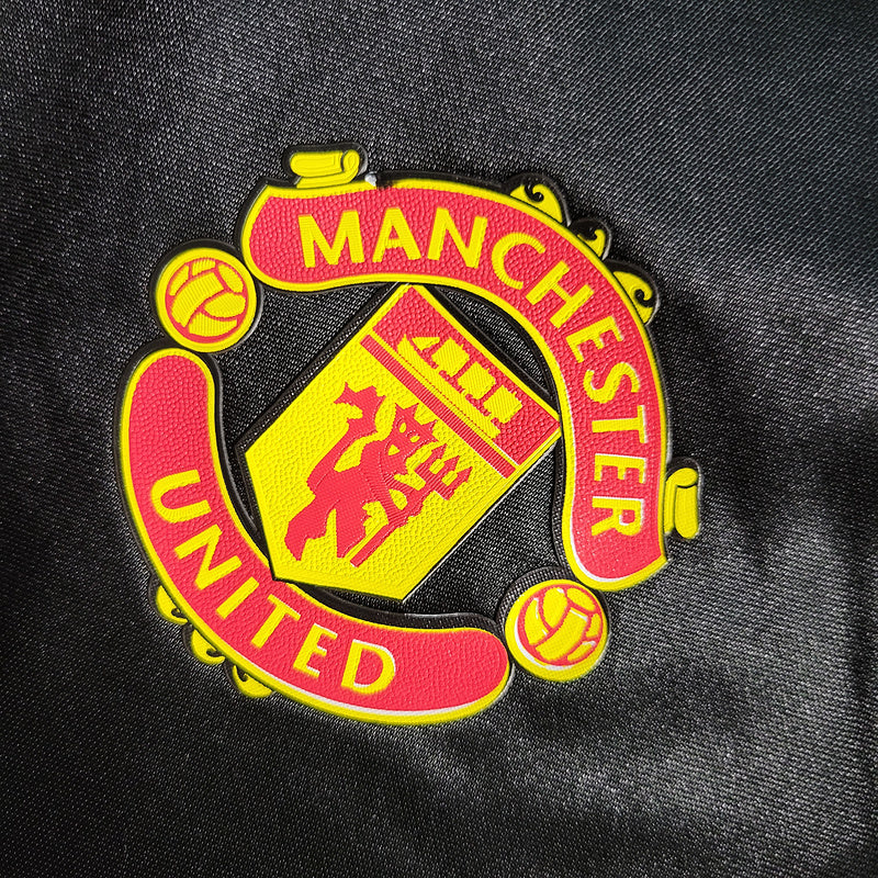 Camisa Retrô Manchester United 1998 Black