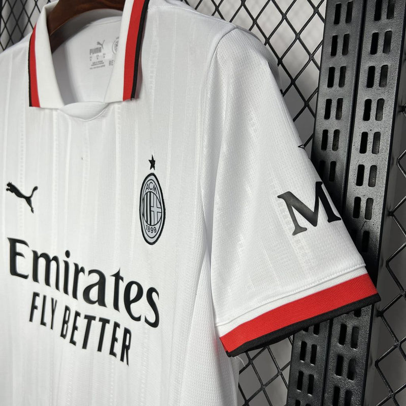 CAMISA DO MILAN 24-25 BRANCO