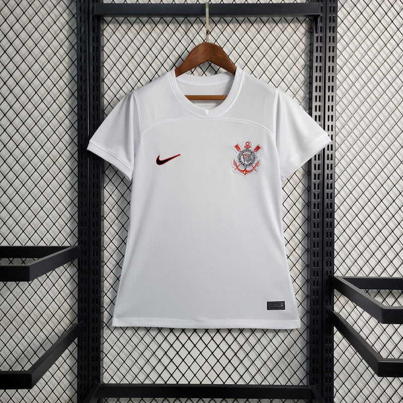 Camisa Feminina Corinthians 23-24 Branco