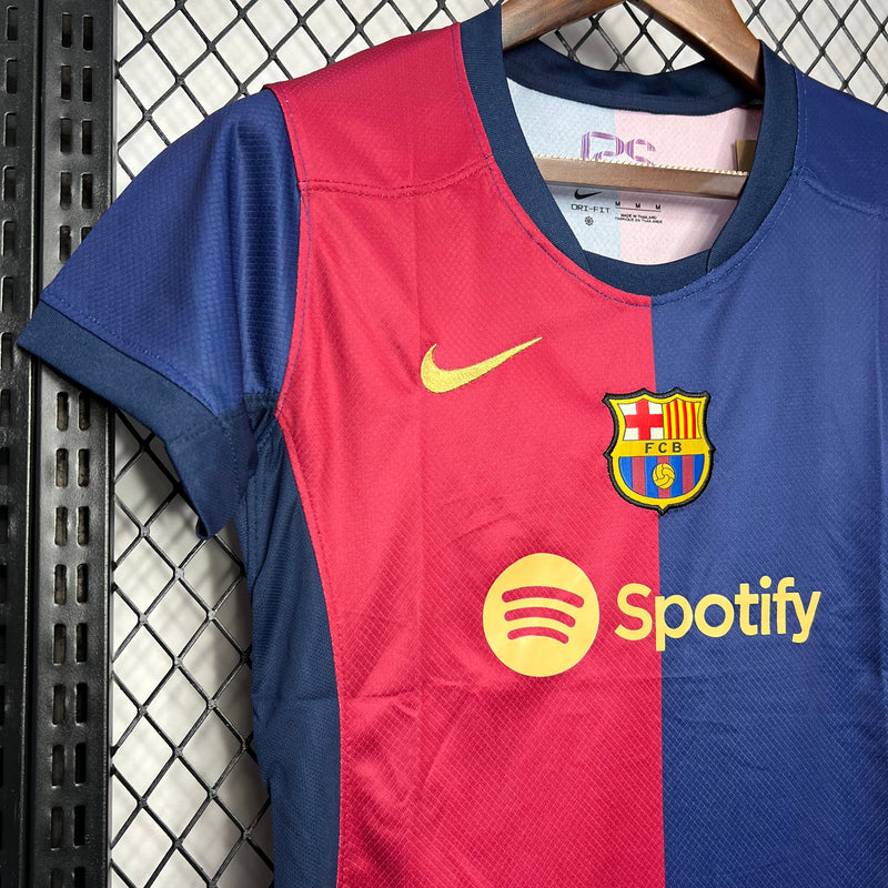 Camisa Feminina Barcelona 24-25 Home