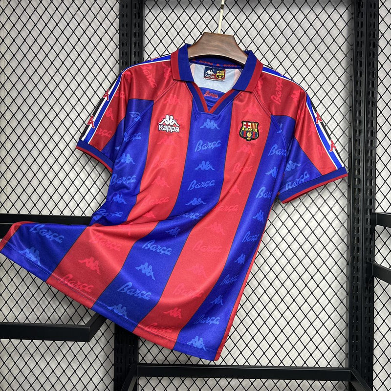 Camisa Retrô Barcelona 1995-96 Home