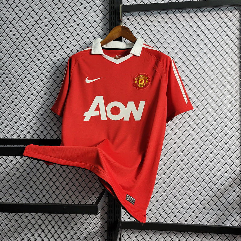 Camisa Retrô Manchester United 2010-11 Home