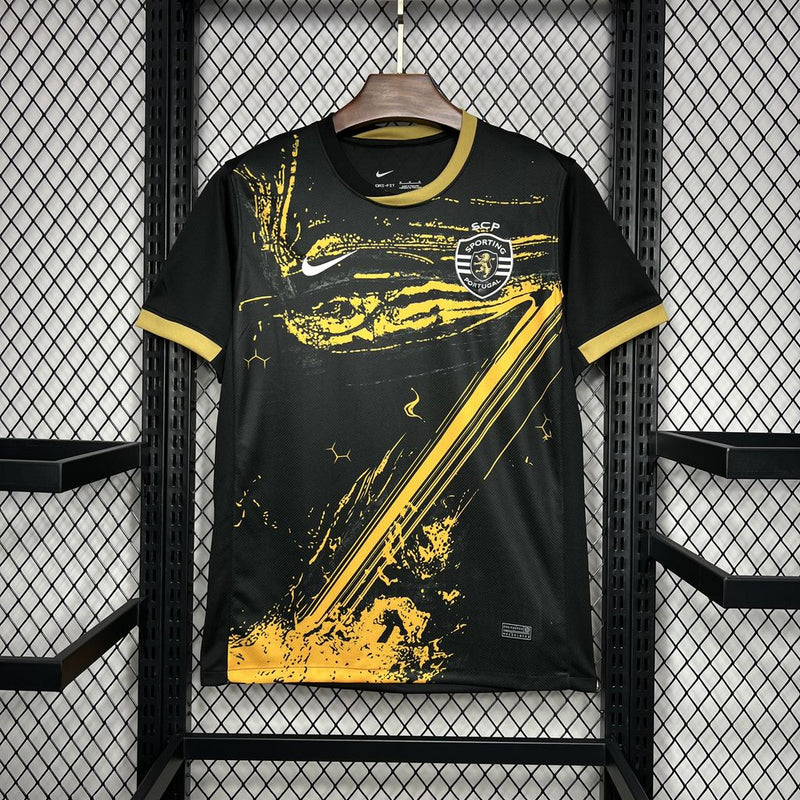 Camisa Sporting 24-25 Gold