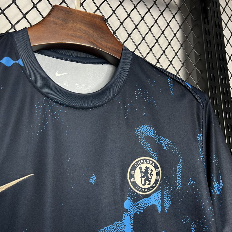 CAMISA DO CHELSEA 24-25 PRÉ-JOGO