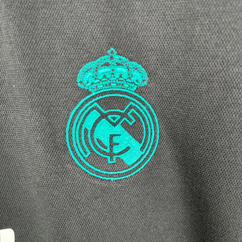 Camisa Retrô Real Madrid 2017-18 Black