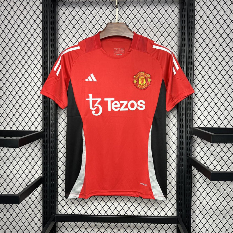 Camisa Manchester United 24-25 Pré-Jogo Red