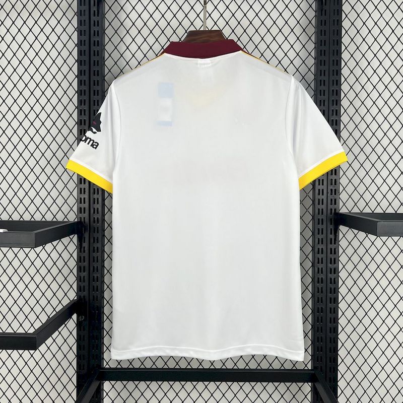 Camisa Retrô Roma 1991-92 White