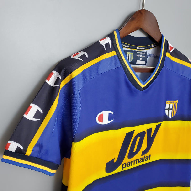 Camisa Retrô Parma 2001-02 Listrada