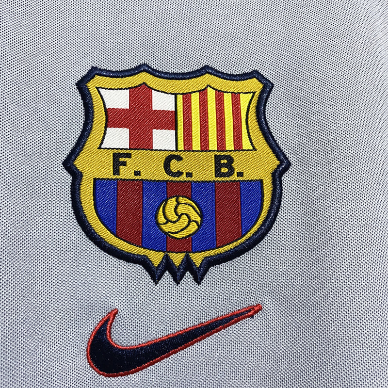 Camisa Retrô Barcelona 2000 Cinza