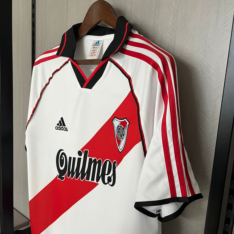 Camisa Retrô River Plate 2000-01 Home