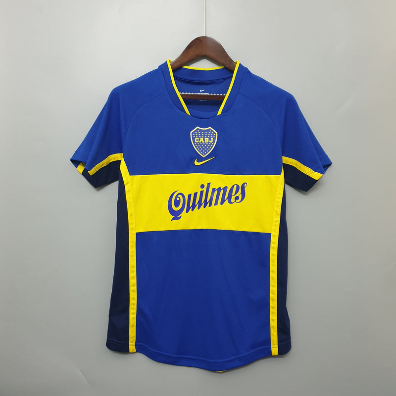 Camisa Retrô Boca Juniors 2001 Home