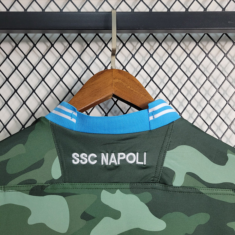 Camisa Retrô Napoli 2013-14 Militar