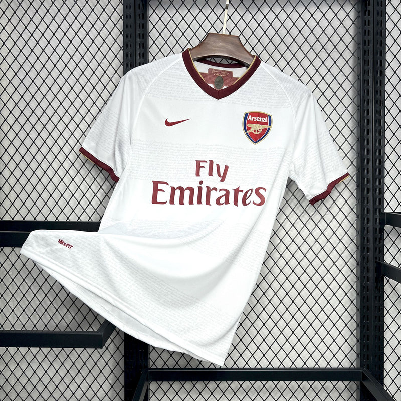 Camisa Retrô Arsenal 2007-08 White