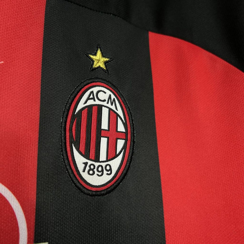 Camisa Milan 2001-02 Home