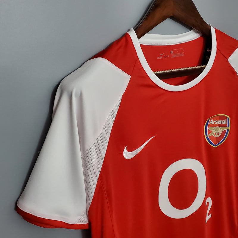 Camisa Retrô Arsenal 2003-04 Home