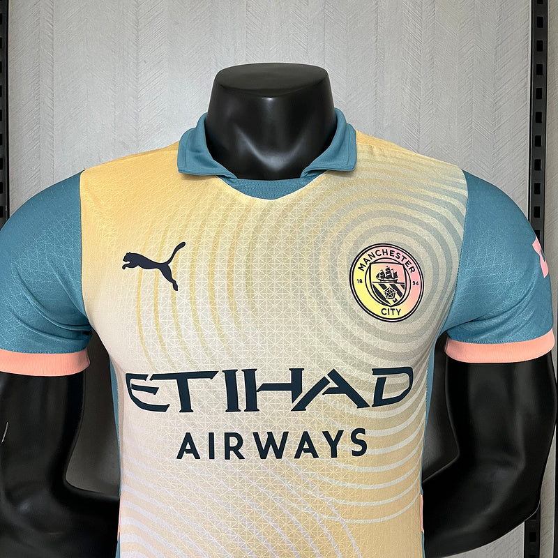 Camisa Manchester City Edição 24-25 Versão Jogador