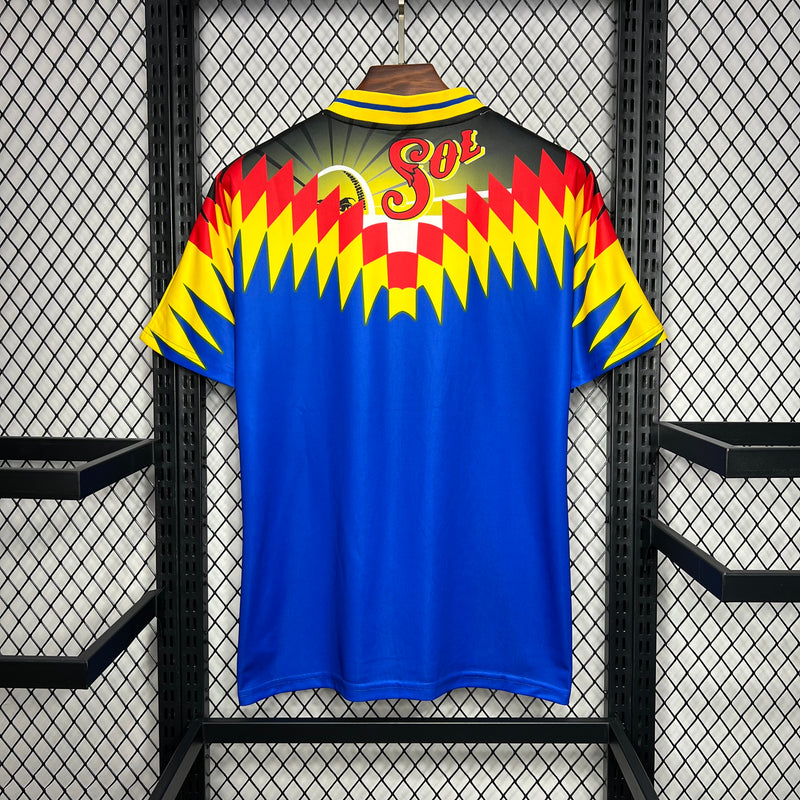 Camisa Retrô América do México 1995 Azul