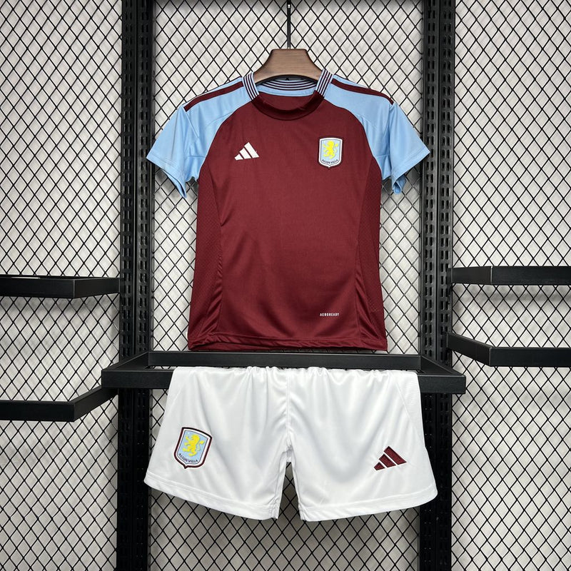 Kit Infantil Aston Villa 24-25 Home