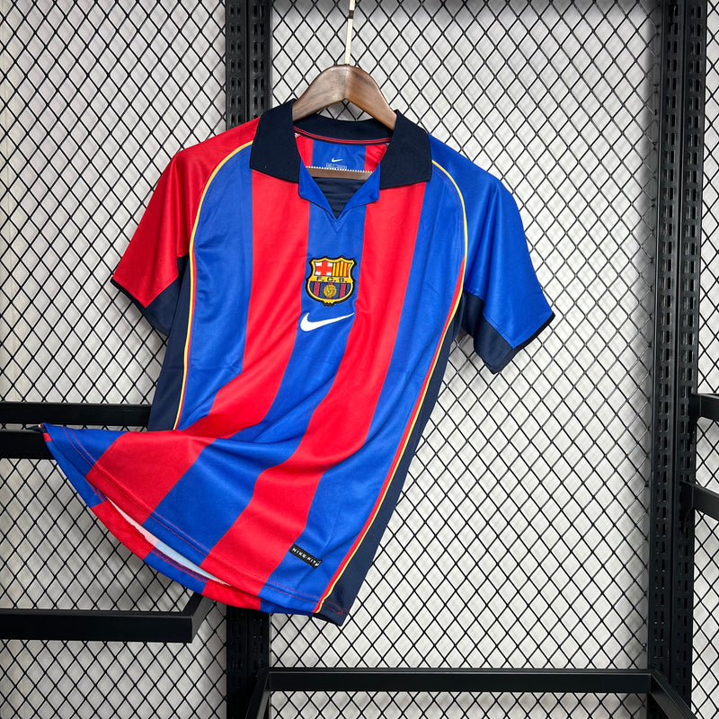 Camisa Retrô Barcelona 2004-05 Home