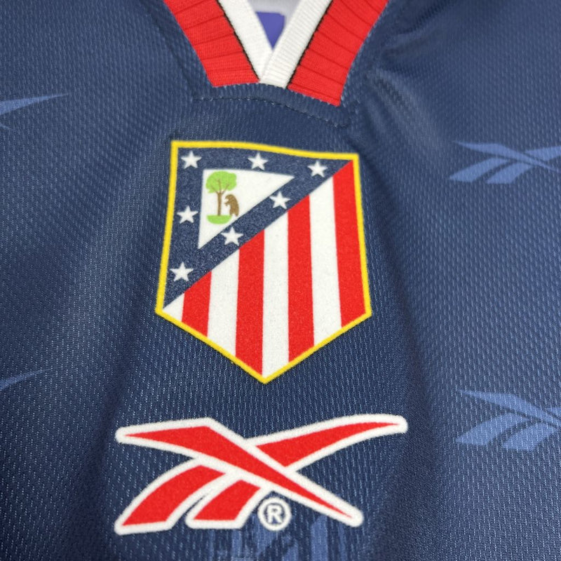 Camisa Retrô Atlético Madrid 1998-99 Polo