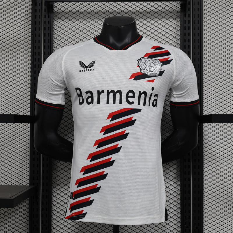 Camisa Bayer Leverkusen Away Jersey 24-25 Versão Jogador