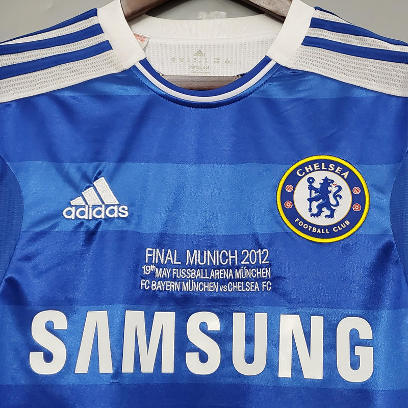 Camisa Retrô Chelsea FC 2012/12 Home Champions League Edition