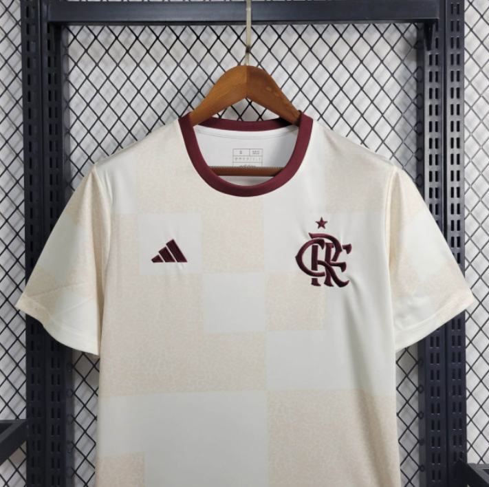 Camisa Flamengo Treino 24-25 Branco