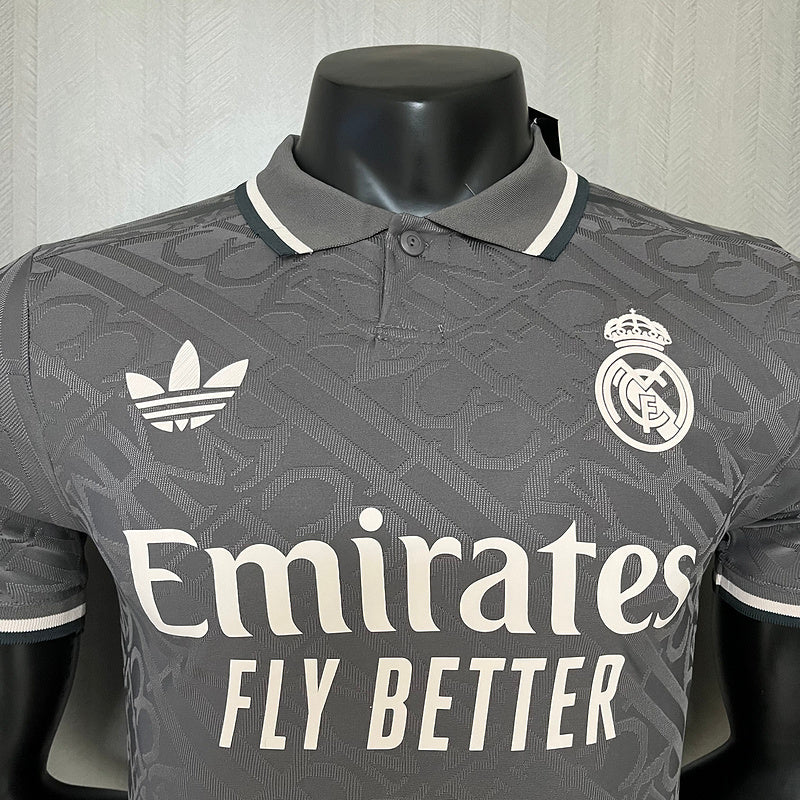 Camisa Real Madrid Cinza 24-25 Versão Jogador