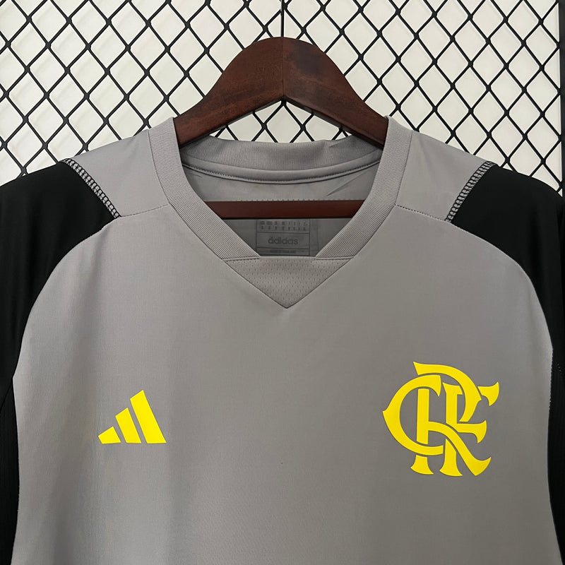 Camisa Flamengo Treino 24-25 Cinza