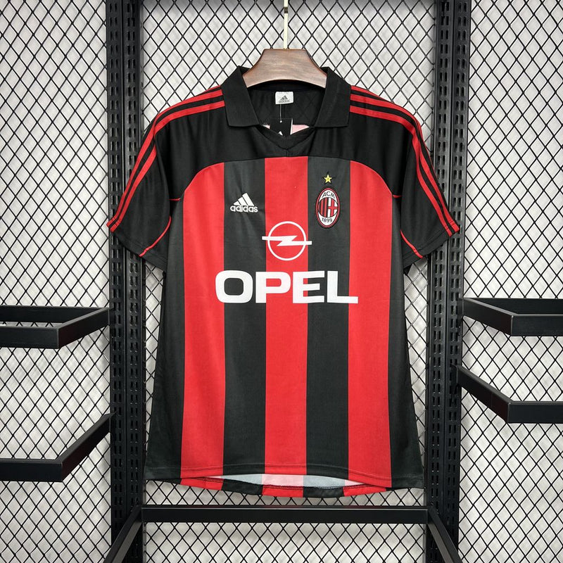 Camisa Milan 2001-02 Home