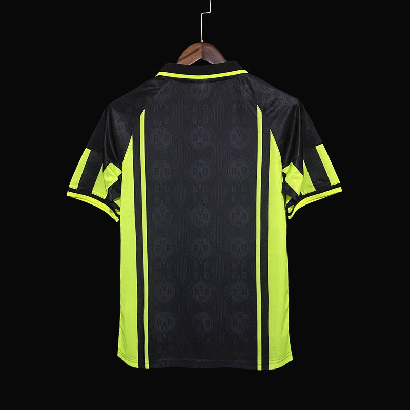 Camisa Retrô Borussia Dortmund 1996-97 Preto