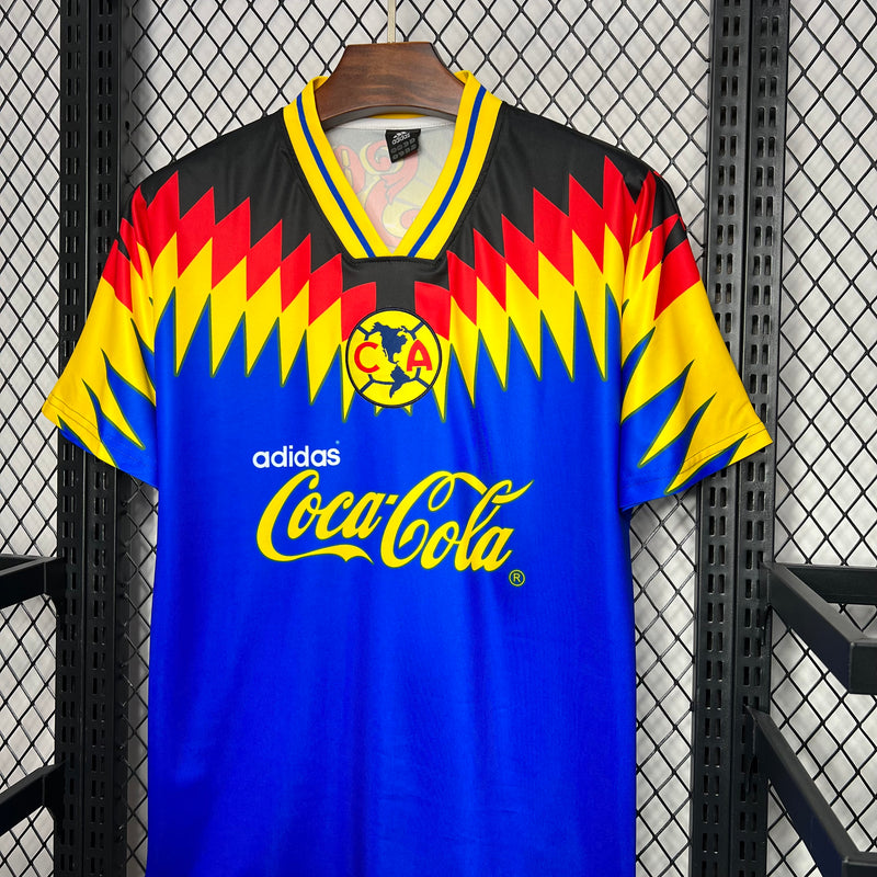 Camisa Retrô América do México 1995 Azul