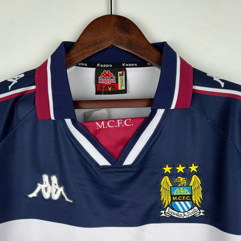 Camisa Retrô Manchester City 1997-98 Polo