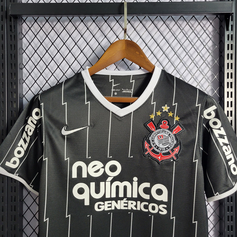 Camisa Retrô Corinthians 11-12 Preto