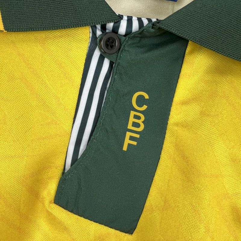 Camisa Retrô Brasil 1991-93 Home