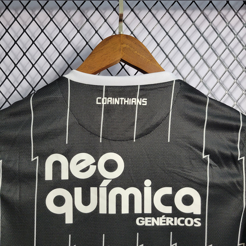 Camisa Retrô Corinthians 11-12 Preto