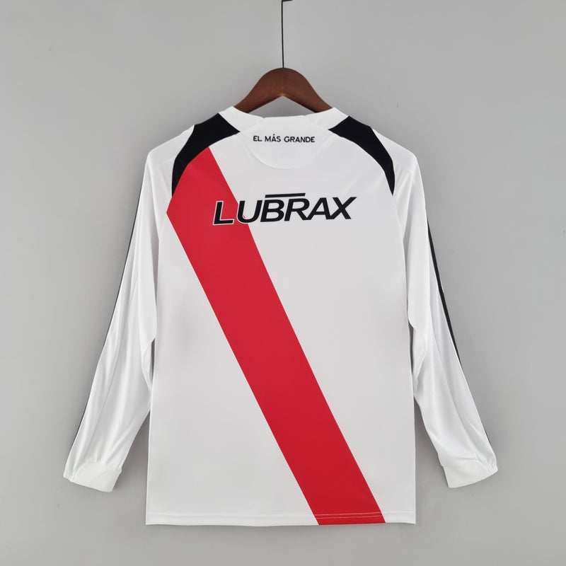 Camisa Retrô River Plate 2009-10 Manga Longa