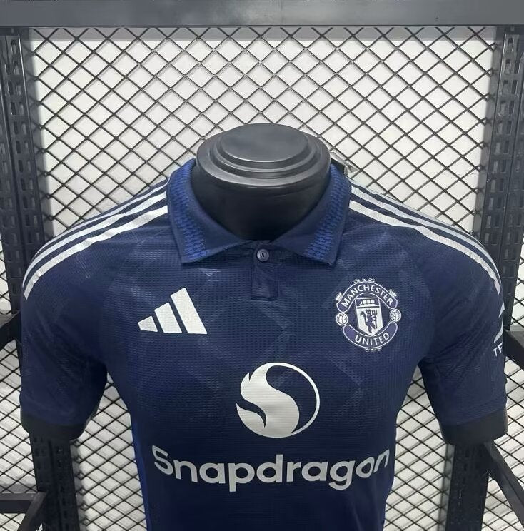 Camisa Manchester United Fora 24-25 Versão Jogador