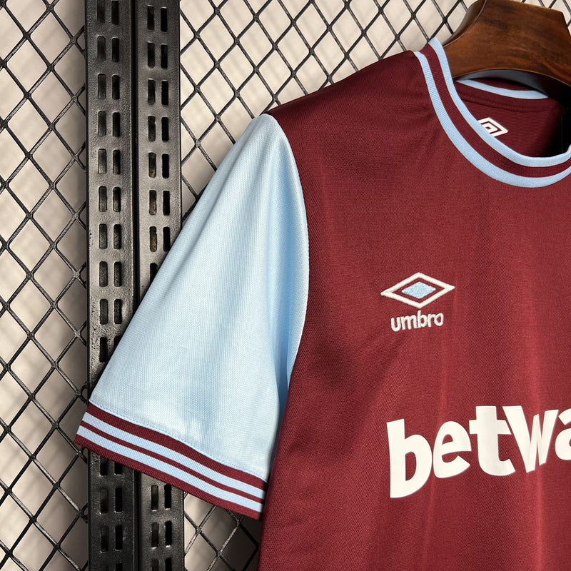 CAMISA DO WEST HAM 24-25 HOME