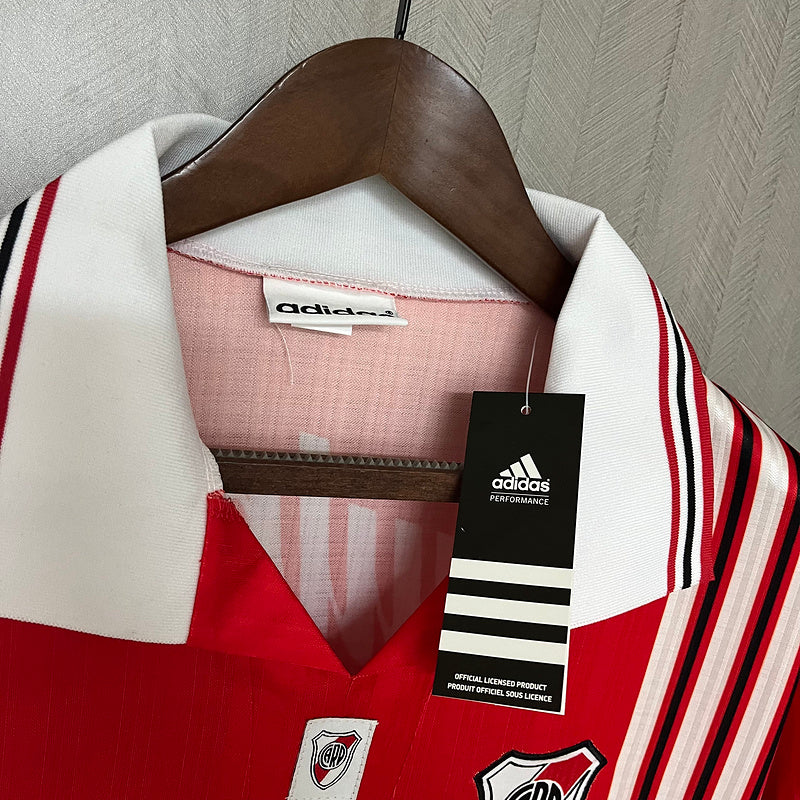 Camisa Retrô River Plate 1996-97 Red