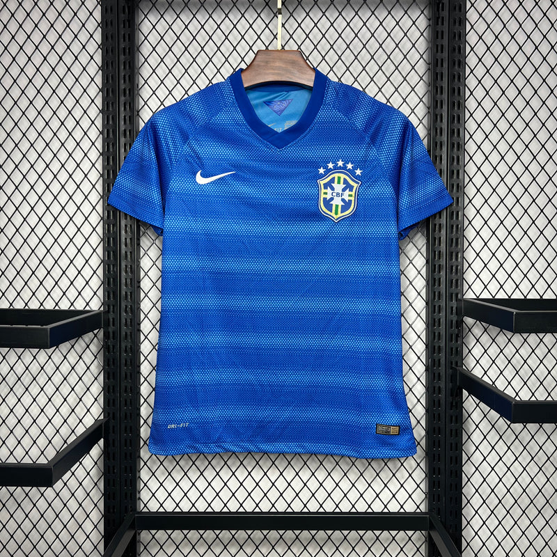 Camisa Retrô Brasil 2014 Blue