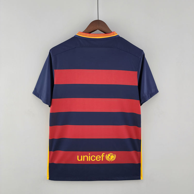 Camisa Retrô Barcelona 2015-16 Listrada