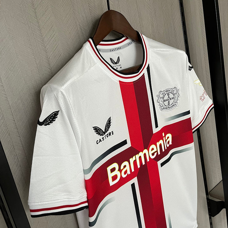 Camisa Bayer Leverkusen 24-25 Branca