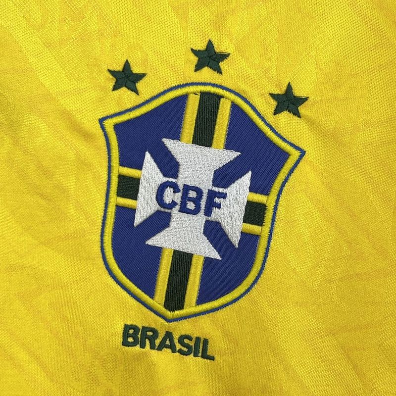 Camisa Retrô Brasil 1991-93 Home