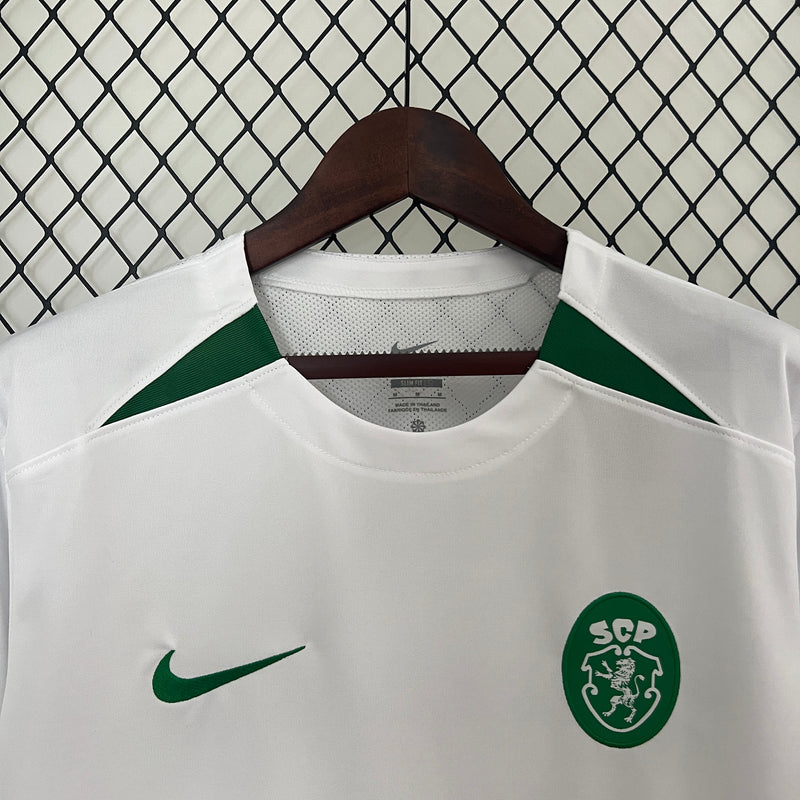 Camisa Sporting 24-25 White