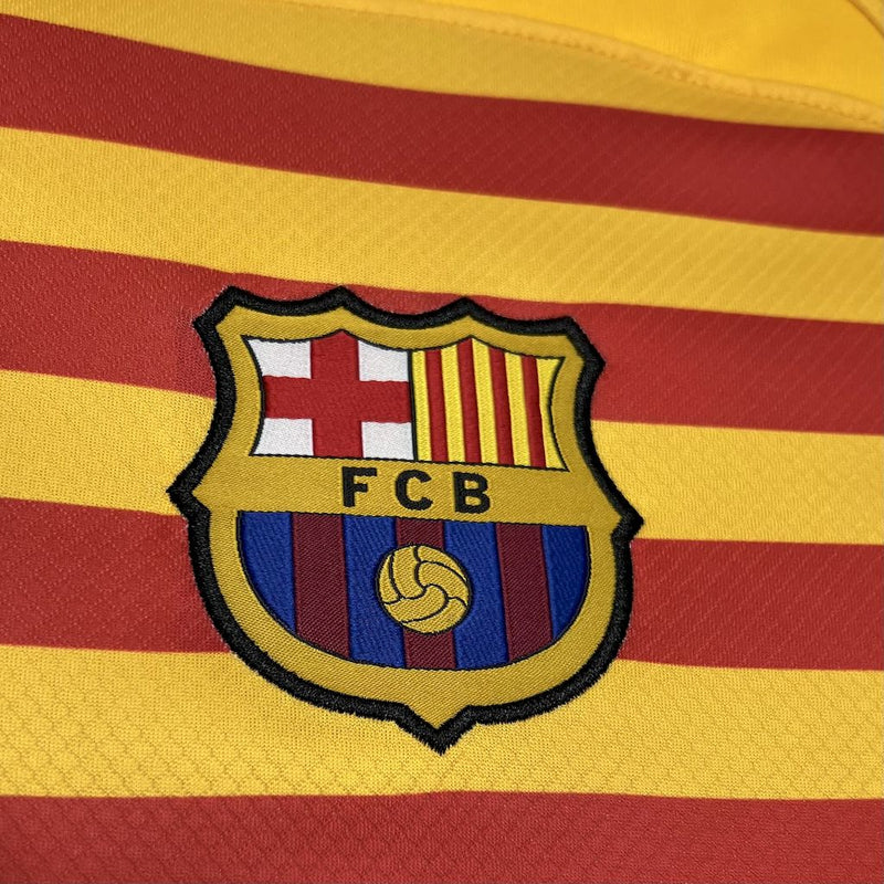 Camisa Barcelona 24-25 Amarelo