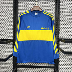 Camisa Retrô Boca Juniors 1981 Manga Longa